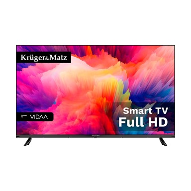 KRÜGER&MATZ TV KM0243FHD-V3, 32", HD, Smart TV, Wi-Fi, crni